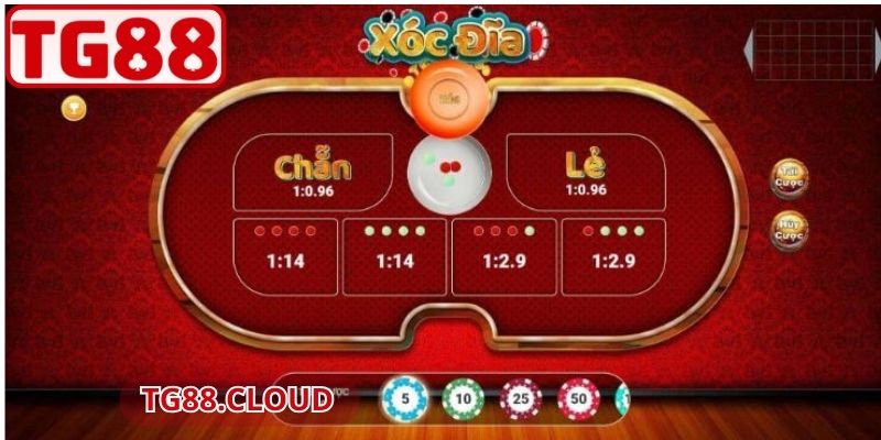 Xóc đĩa TG88 yêu cầu lựa chọn mức cược hợp lý, an toàn và hiệu quả